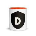 Mug — Intérieur orange