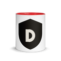 Mug — Intérieur rouge