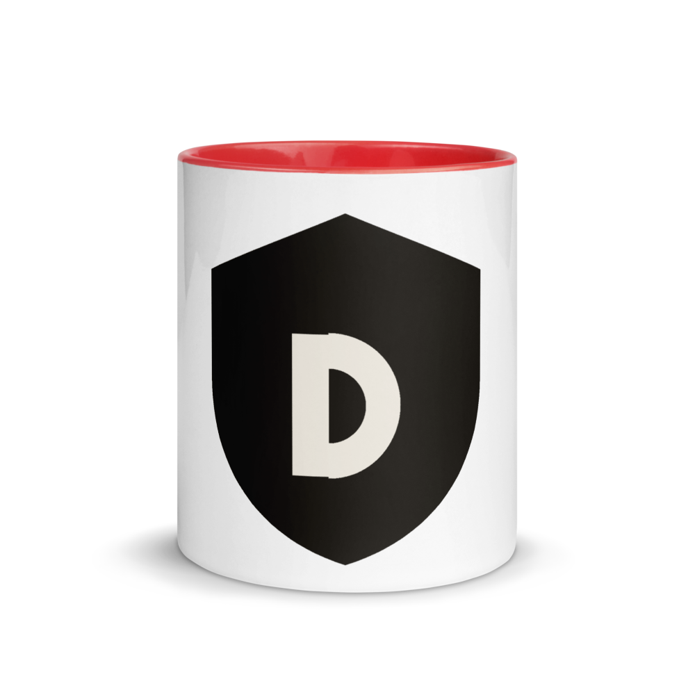 Mug — Intérieur rouge