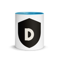 Mug — Intérieur bleu