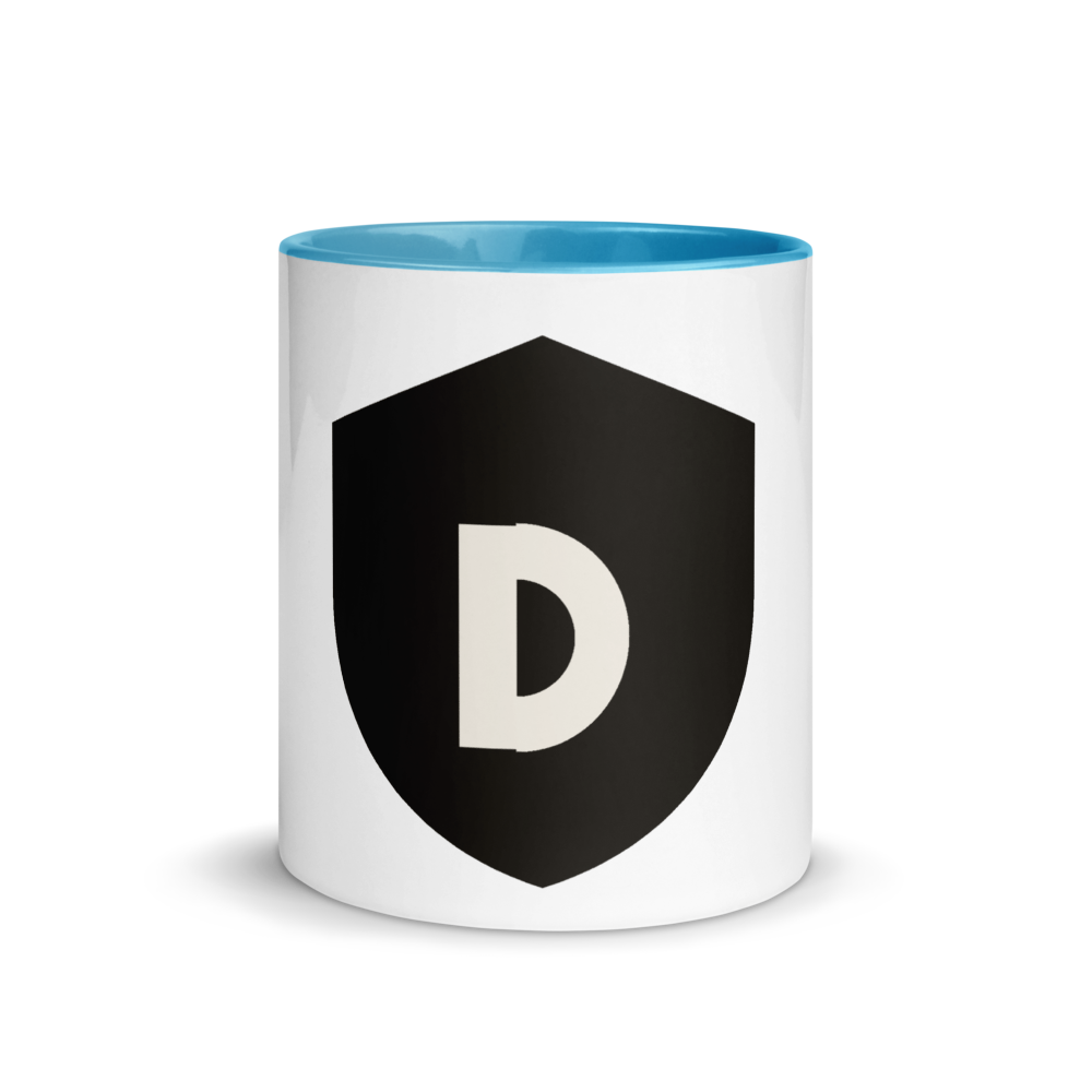 Mug — Intérieur bleu