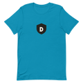 T-shirt — Bleu aqua